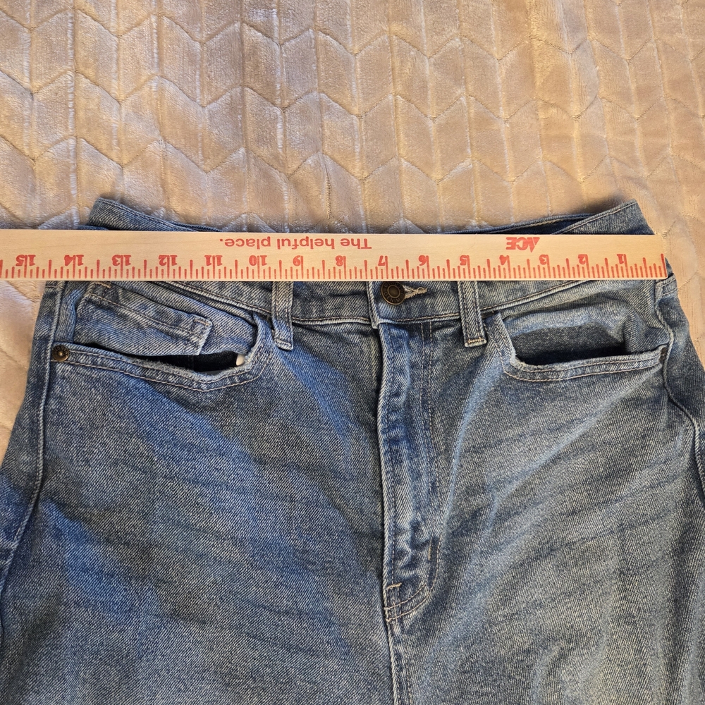 Windsor Blue Distressed Flare Jeans - Picture 3 of 12